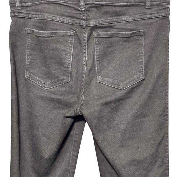 SPANX High Rise Pull On Elastic Waistband Jegging Style Jeans Black Size Medium - Picture 9 of 11